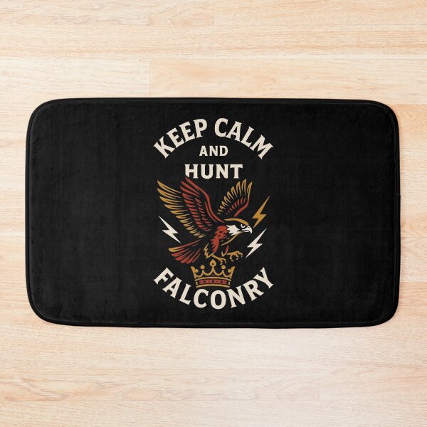 Item preview, Falcon Keep Calm And Hunt Falconry Enthusiast designed and sold by LuminOrb.
