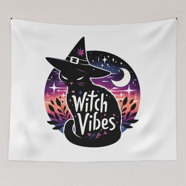Item preview, witch, vintage, magic, spooky designed and sold by TrueArtVibes.