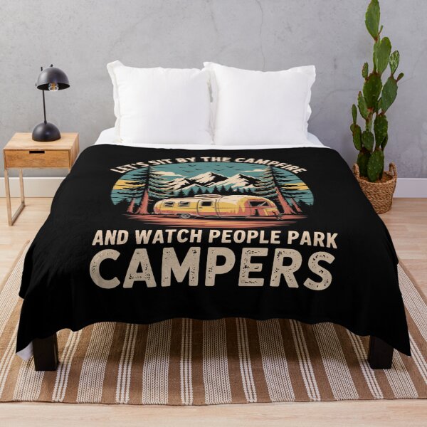Item preview, Sit By Campfire  Watch Campers Camping Outdoor designed and sold by Patricsselin.