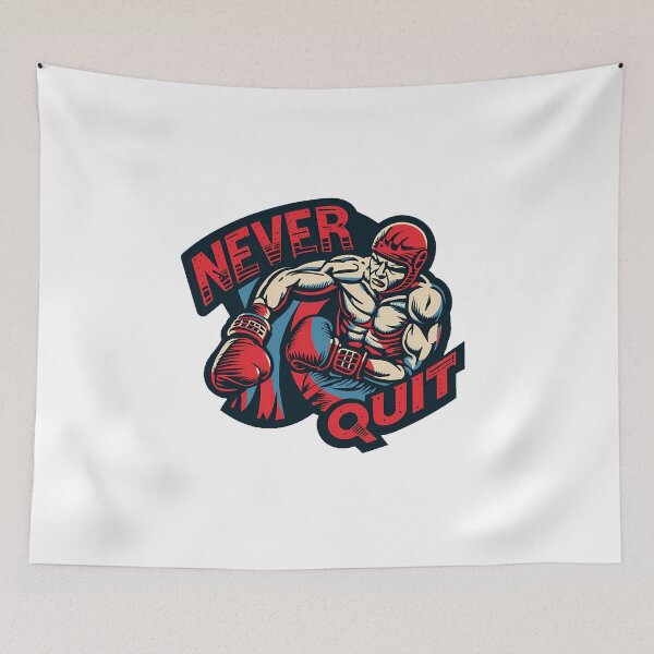 Item preview, Iron Fist Never Quit Spirit designed and sold by Alahchin Art.