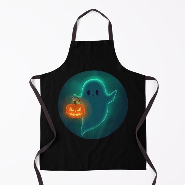 Item preview, Neon Glow Halloween Art | The Lantern Ghost designed and sold by Polariszero.