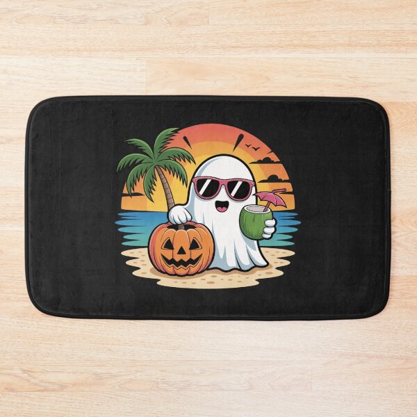 Item preview, Beach Party Ghost | Cute Kawaii Summer Halloween Design designed and sold by ColorSplash123.