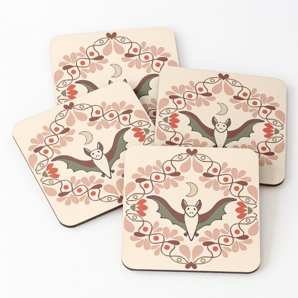 Item preview, Autumn Bats – Spooky Cute Halloween Seamless Pattern Design designed and sold by Clara Fruggeri.