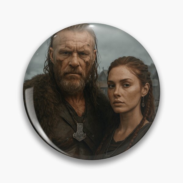 Item preview, Artwork: "Viking Soulmates" / Bound by Battle and Destiny designed and sold by PixelStorage.