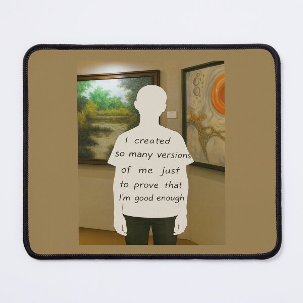 Item preview, Versions of Me | Minimalist Quote Art | Identity and Self Expression Design designed and sold by SuccessHunters.