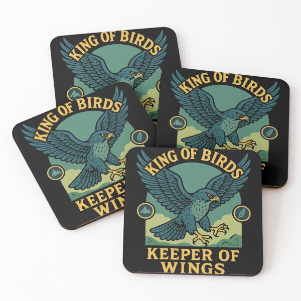Item preview, Falcon King Of Birds Keeper Of Wings Falconry designed and sold by LuminOrb.
