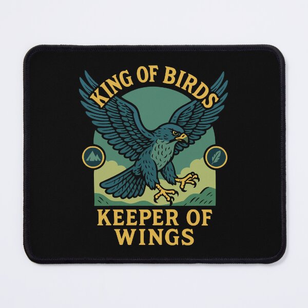 Item preview, Falcon King Of Birds Keeper Of Wings Falconry designed and sold by LuminOrb.