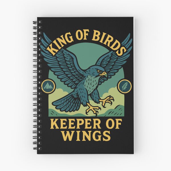 Item preview, Falcon King Of Birds Keeper Of Wings Falconry designed and sold by LuminOrb.