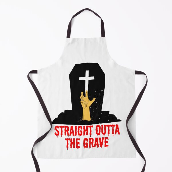 Item preview, Straight Outta the Grave – Spooky Halloween Graveyard Design for Trick & Treat Spooky Night designed and sold by boldstuffshop.