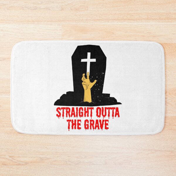 Item preview, Straight Outta the Grave – Spooky Halloween Graveyard Design for Trick & Treat Spooky Night designed and sold by boldstuffshop.