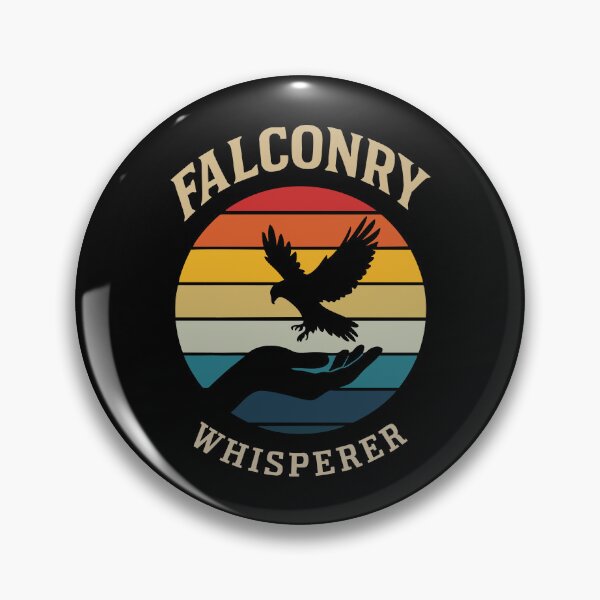 Item preview, Falconry Whisperer Peregrine Falcon Design designed and sold by LuminOrb.