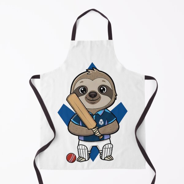 Item preview, Scotland Cricket Sloth Player Sports designed and sold by k3rstman1.