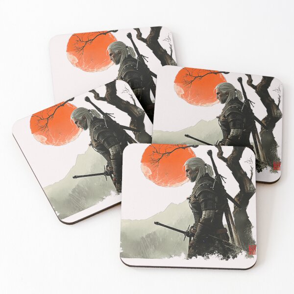 Item preview, White Wolf Under the Red Sun The Wild Hunt designed and sold by ArdeLind.