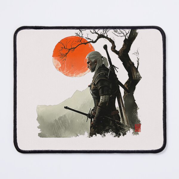 Item preview, White Wolf Under the Red Sun The Wild Hunt designed and sold by ArdeLind.