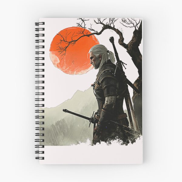Item preview, White Wolf Under the Red Sun The Wild Hunt designed and sold by ArdeLind.