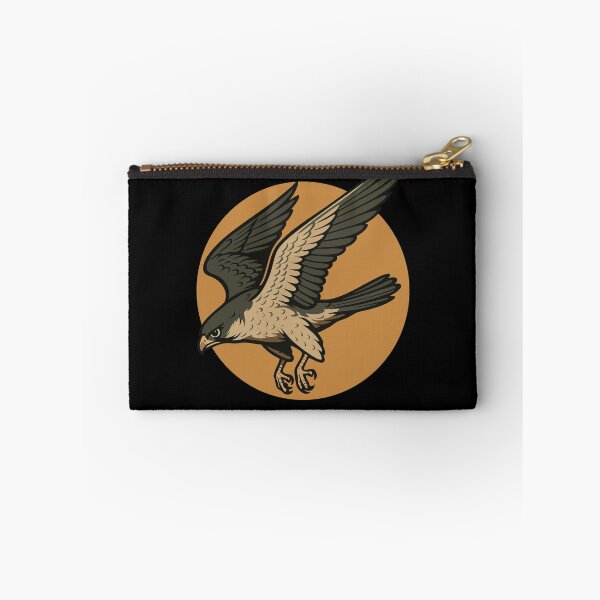 Item preview, Falcon Soaring Circle Bird of Prey Art designed and sold by LuminOrb.