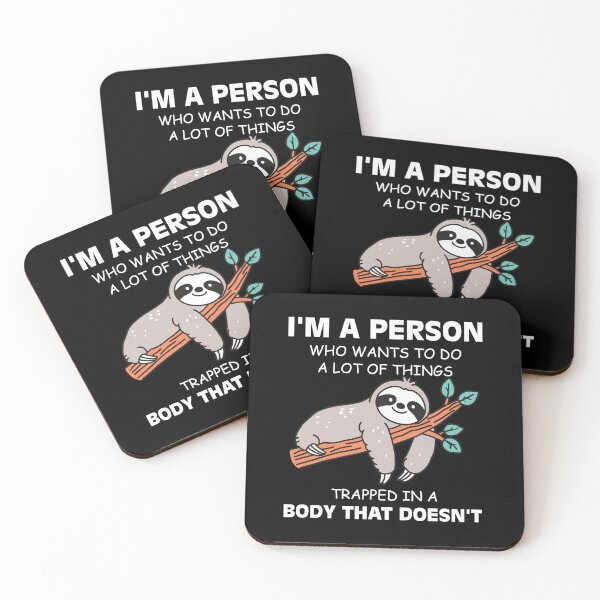 Item preview, I'm A Person Who Wants To Do A Lot Of Things Trapped designed and sold by NQArtist.