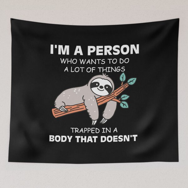 Item preview, I'm A Person Who Wants To Do A Lot Of Things Trapped designed and sold by NQArtist.
