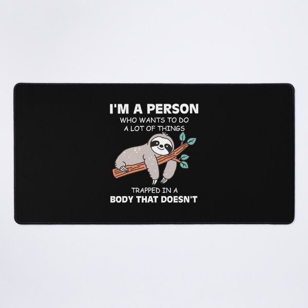 Item preview, I'm A Person Who Wants To Do A Lot Of Things Trapped designed and sold by NQArtist.