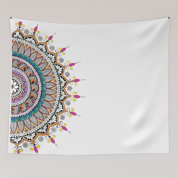 Item preview, Colorful Mandala Art – Vibrant Floral Pattern Design designed and sold by Kruti Collection.
