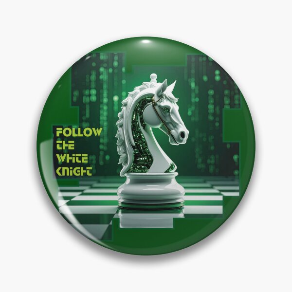 Item preview, Follow the White Knight | The Digital Strategist designed and sold by bubuknows.
