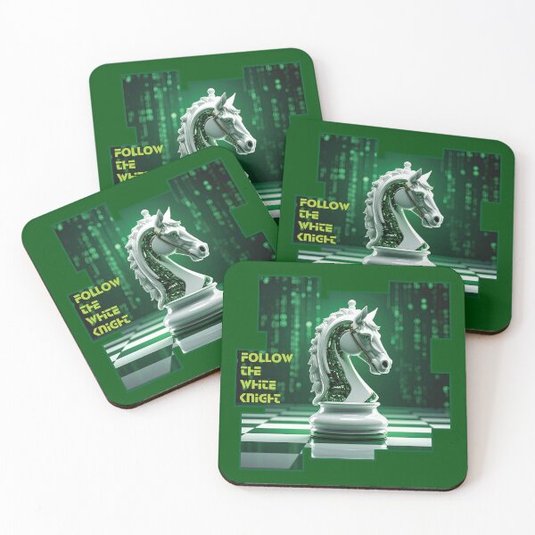 Item preview, Follow the White Knight | The Digital Strategist designed and sold by bubuknows.