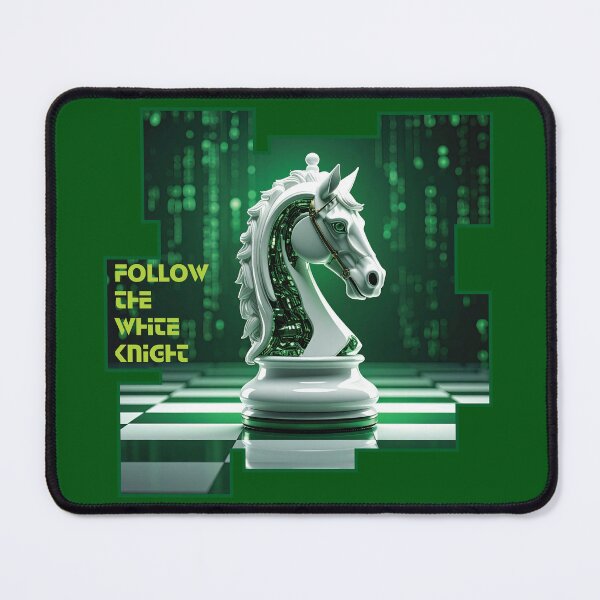 Item preview, Follow the White Knight | The Digital Strategist designed and sold by bubuknows.
