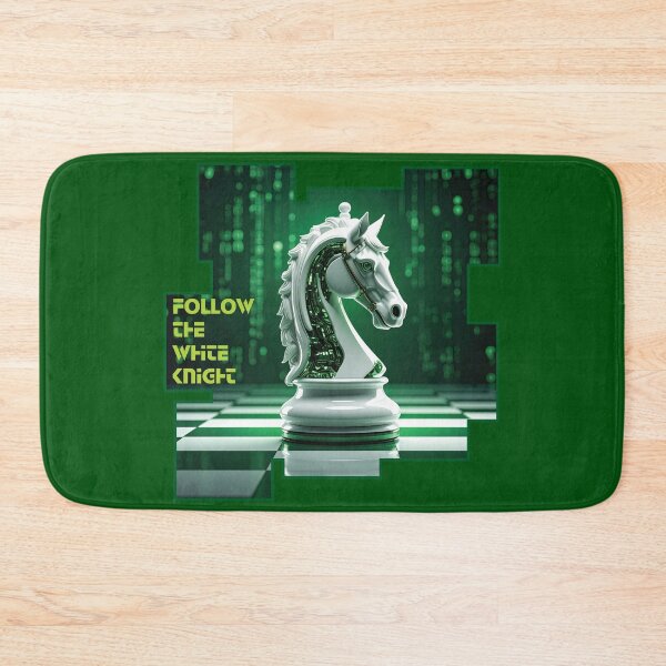 Item preview, Follow the White Knight | The Digital Strategist designed and sold by bubuknows.