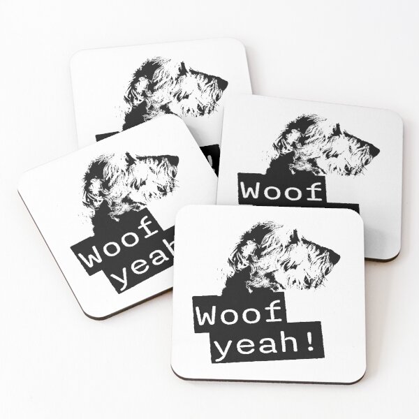 Item preview, Woof Yeah! — Funny Dog Design | T-shirt, Sticker, Dog Art designed and sold by Printspiration, Explore Unique Art & Designs.