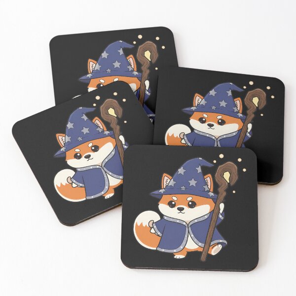 Item preview, Cute Shiba Inu Wizard Magic Dog Fantasy designed and sold by k3rstman1.