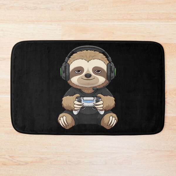 Item preview, Sloth Gamer Headset Controller Fun designed and sold by k3rstman1.