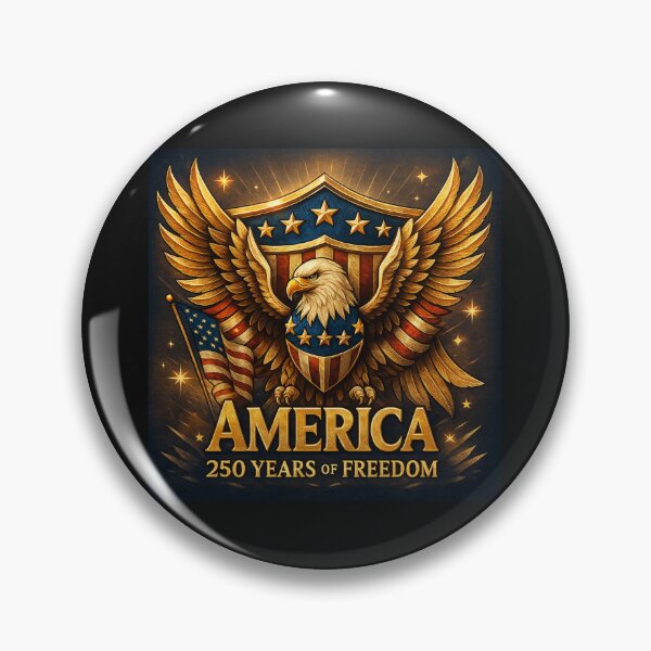 Item preview, 250th Anniversary of the USA - "Golden Glory – 250 Years of American Freedom" designed and sold by Collins Design.