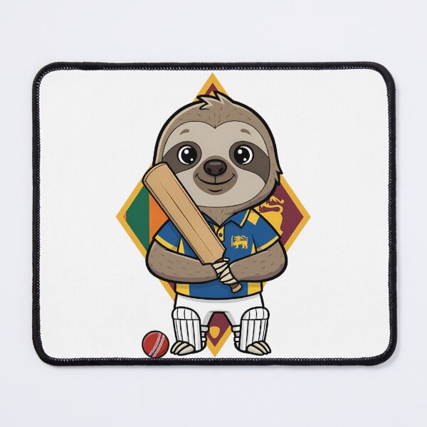 Item preview, Sri Lanka Cricket Sloth Batter designed and sold by k3rstman1.