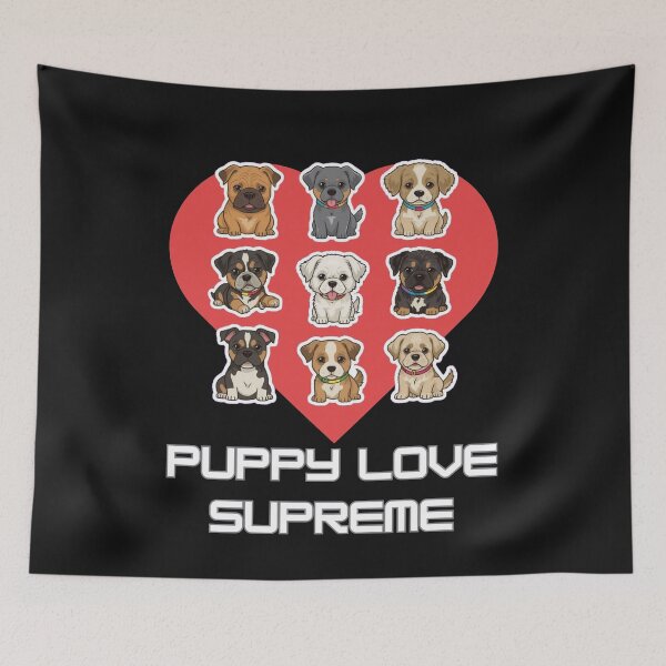 Item preview, Pegatinas supremas de amor de cachorro designed and sold by aledfychan.