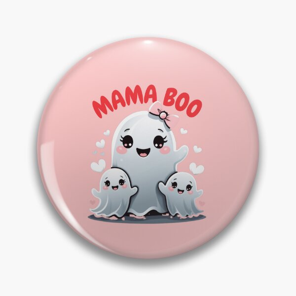 Item preview, Mama Boo Cute Ghost Mom & Babies | Kawaii Halloween Motherhood designed and sold by wellie-chic.