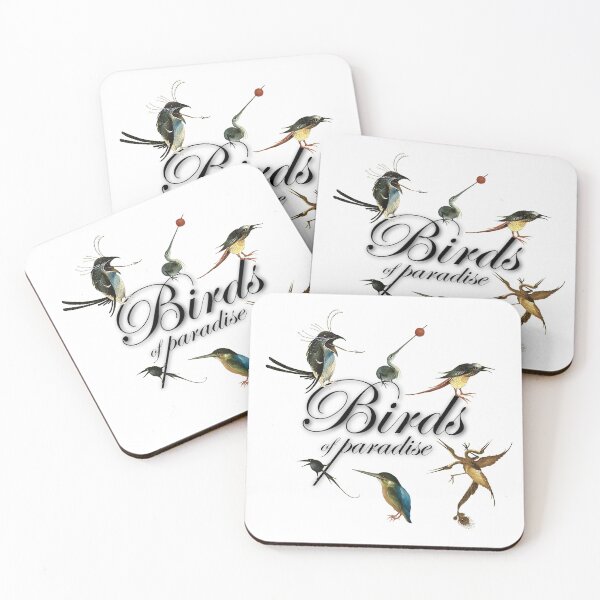 Item preview, Bosch’s Avian Eden — Birds of Paradise Reimagined | Natural & Surreal Art designed and sold by Printspiration, Explore Unique Art & Designs.