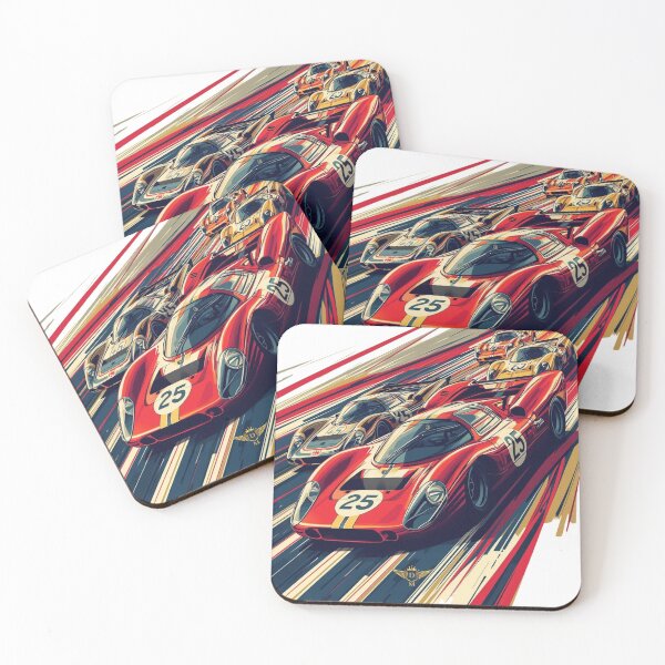Item preview, Classic Racing Legends in Dynamic Motion Art designed and sold by DM.