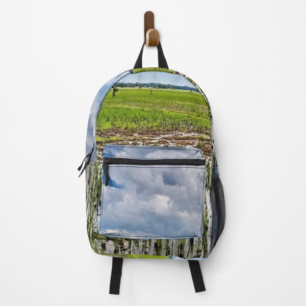 Item preview, Two Indonesian farmers walking through the vast rice fields of Pangandaran designed and sold by franck380.