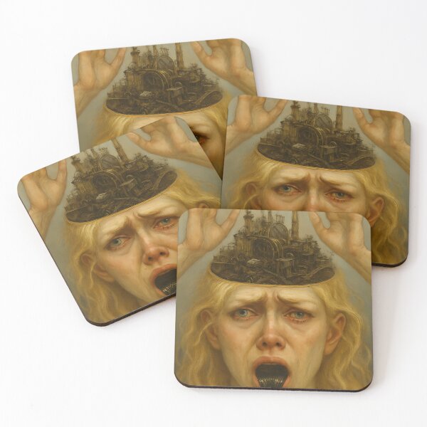 Item preview, ​The Mind Factory: Agony of Monotony and Emotional Chaos designed and sold by In silico Creator.