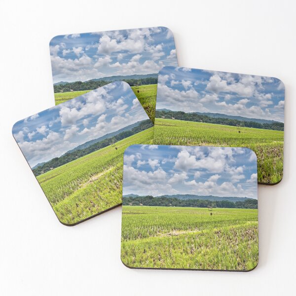 Item preview, Indonesian rural landscape: rice fields as far as the eye can see in Pangandaran designed and sold by franck380.