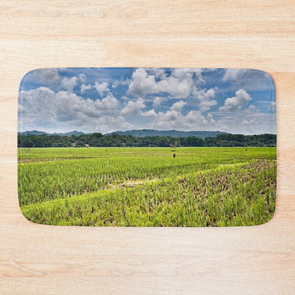 Item preview, Indonesian rural landscape: rice fields as far as the eye can see in Pangandaran designed and sold by franck380.
