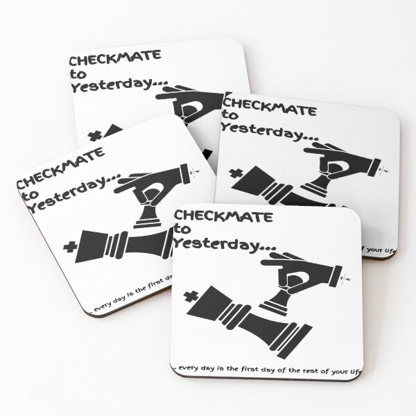 Item preview,  Checkmate to Yesterday — A Fresh Start designed and sold by PawnShiftGoods.
