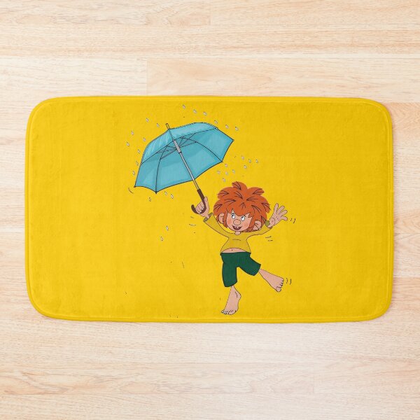 Item preview, Pumuckl umbrella pulled by the wind designed and sold by DieViolettHund.