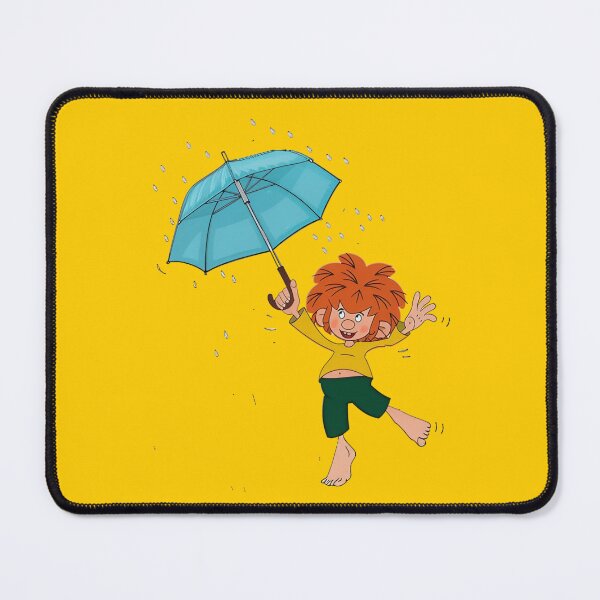 Item preview, Pumuckl umbrella pulled by the wind designed and sold by DieViolettHund.