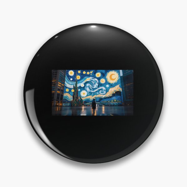 Item preview, Modern Starry Nights - Van Gogh Remix designed and sold by Dravienart.