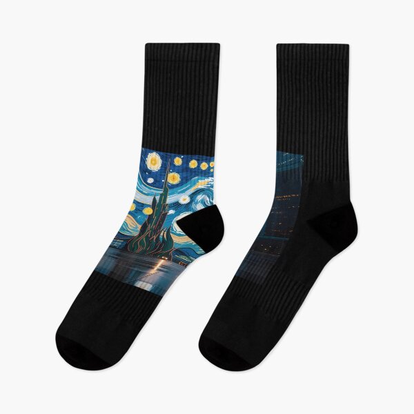 Item preview, Modern Starry Nights - Van Gogh Remix designed and sold by Dravienart.