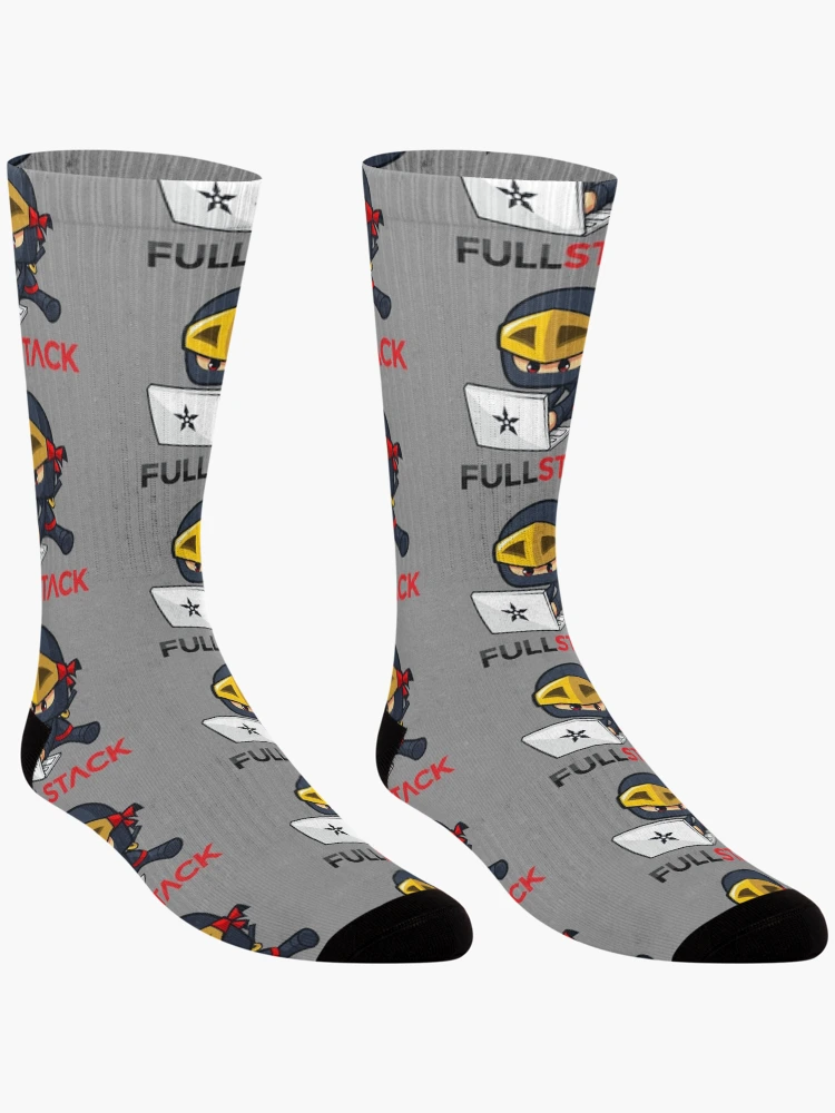 Thumbnail 3 of 5, Socks, FullStack designed and sold by digijob.