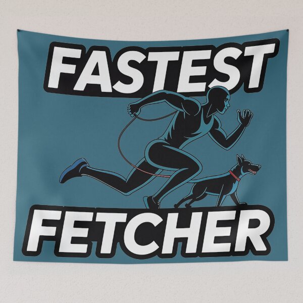 Item preview, Fastes Fetcher • Turkey Trot Dog 5K Race designed and sold by Blok45.