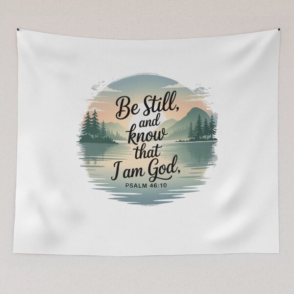 Item preview, Be Still, and Know that I am God | Psalm 46:10 designed and sold by Mateusz Majcherek.