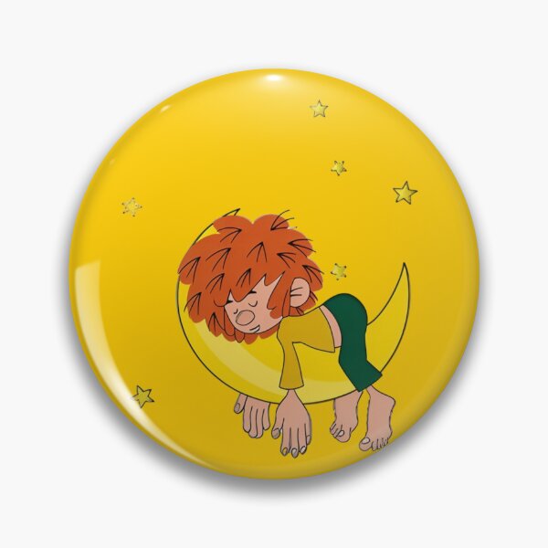 Item preview, Pumuckl sleeps on the moon designed and sold by DieViolettHund.